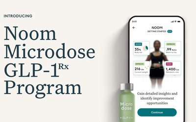 Noom Launches Microdose GLP-1 Program, Including Medication and Microhabits Program