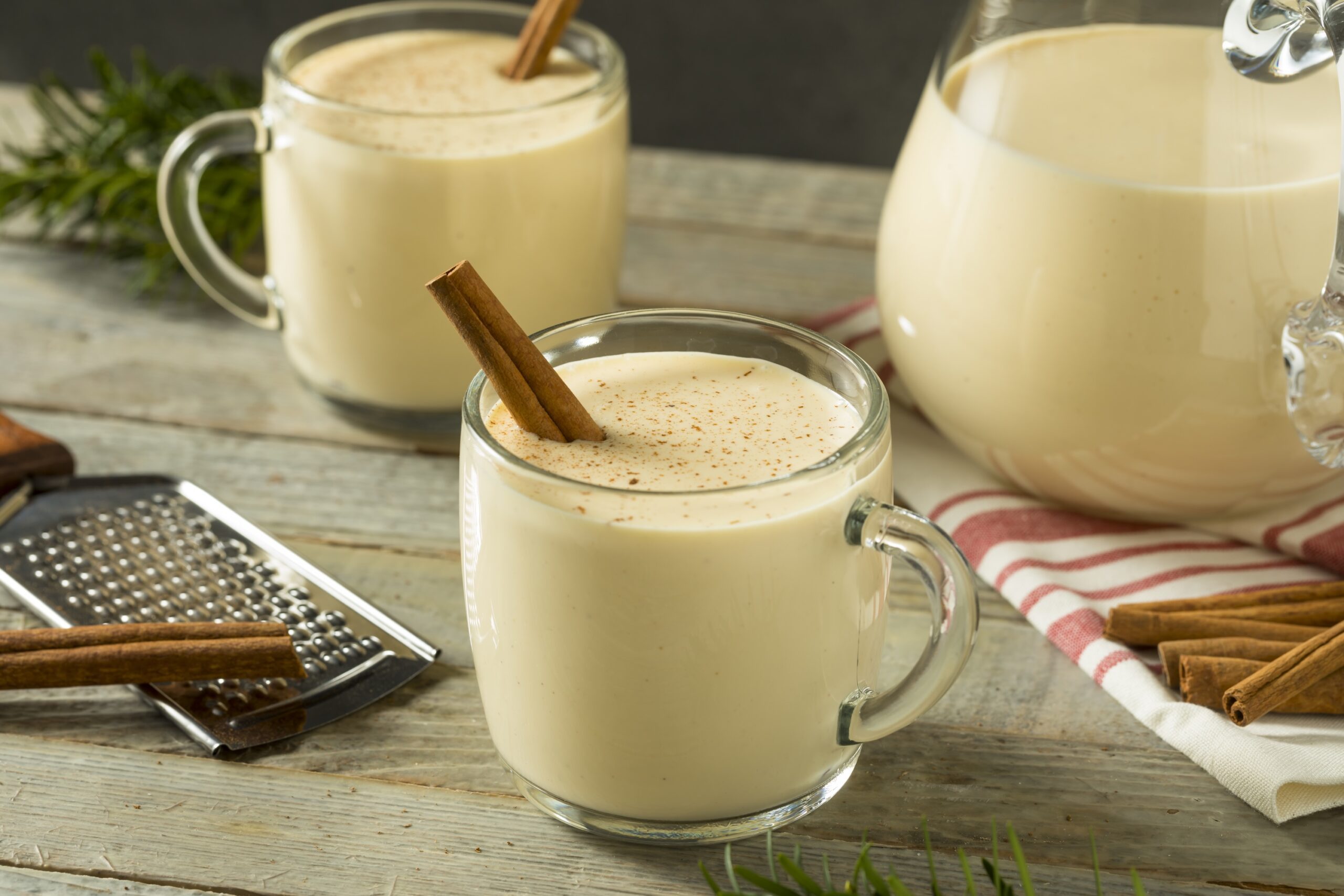 Cup of eggnog