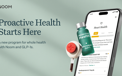Noom Enters Longevity Health Space with Proactive Health Microdose GLP-1Rx Program Designed to Help Millions Address the Biomarkers Most Linked to Future Disease
