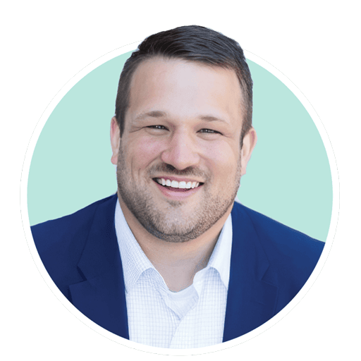 Portrait of Cody Fair, Noom’s Chief Commercial Officer, highlighting leadership in market expansion, strategic partnerships, and commercial operations within the digital health industry.